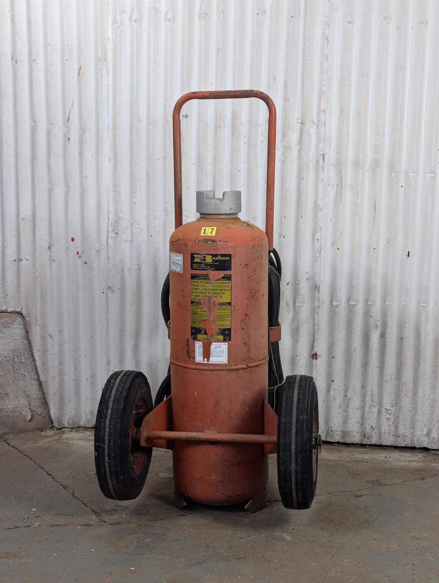 Vintage Badger Fire Extinguisher Model B150A