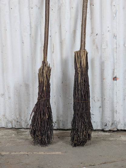 Vintage Rustic Twig Brooms