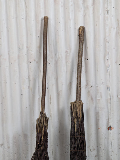 Vintage Rustic Twig Brooms