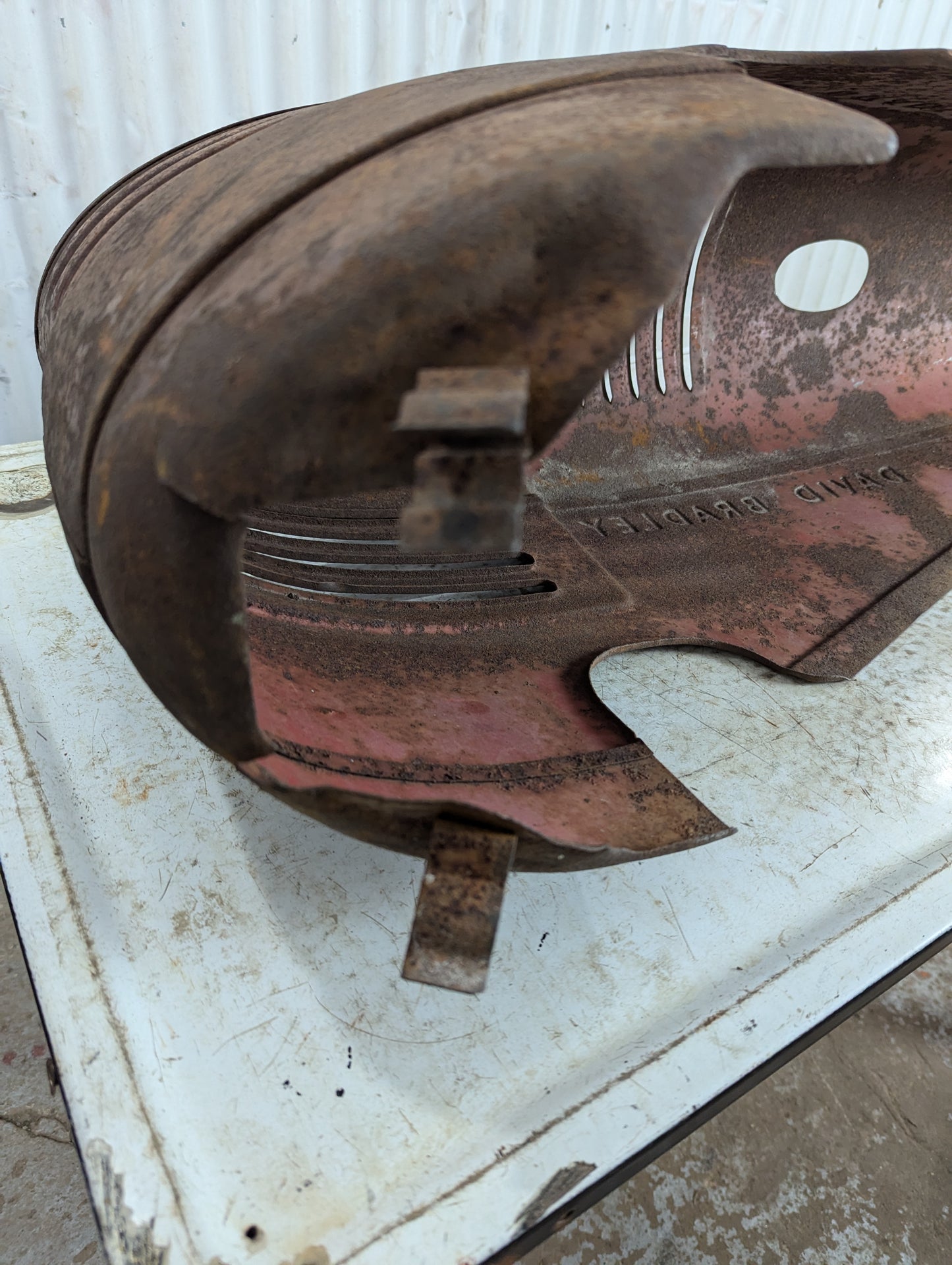 Vintage David Bradley Tractor Hood