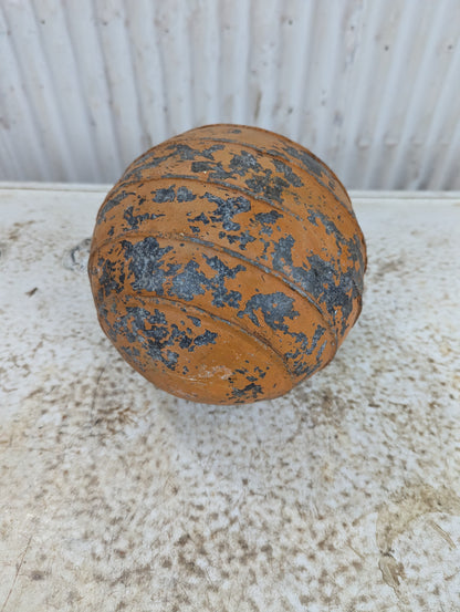 Vintage Fishing Metal Buoy Ball