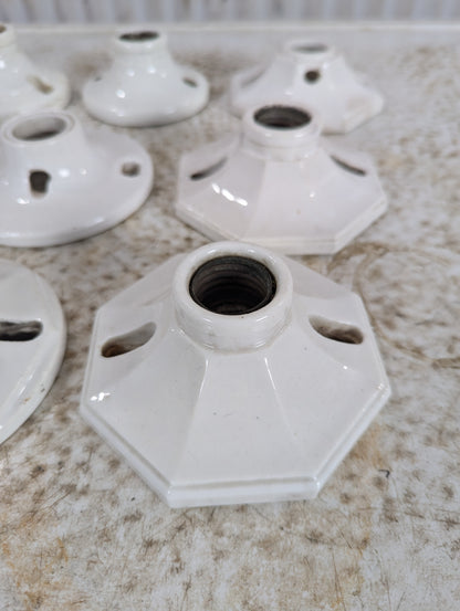 Vintage Porcelain Light Fixtures