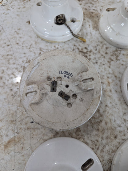 Vintage Porcelain Light Fixtures