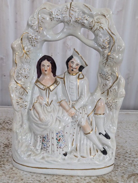 Victorian Staffordshire Wedding Couple