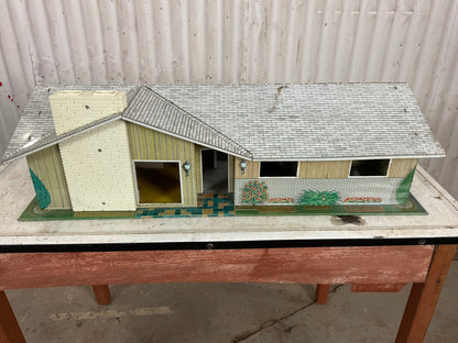 Vintage Metal Doll House