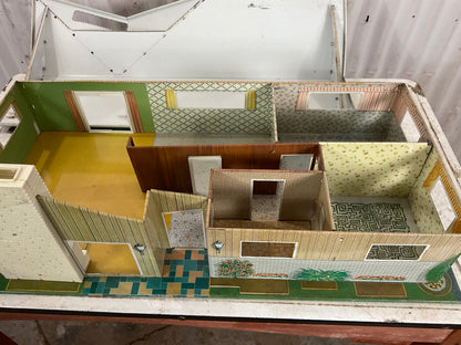 Vintage Metal Doll House