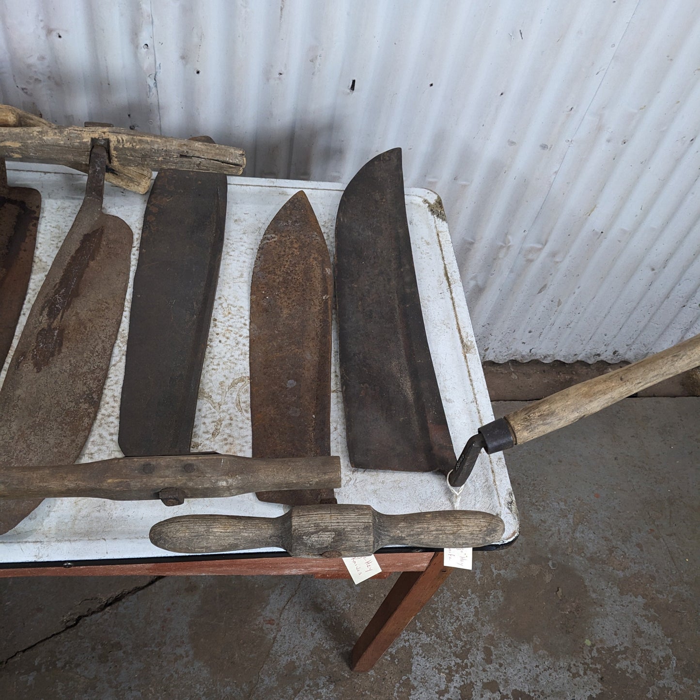 Vintage Hay Knives