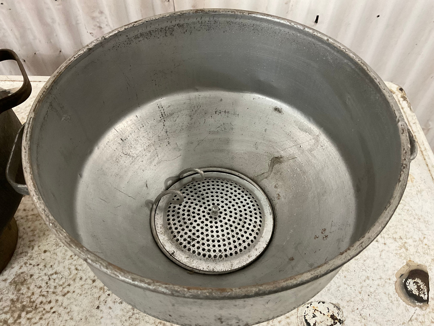 Vintage Galvanized Strainers