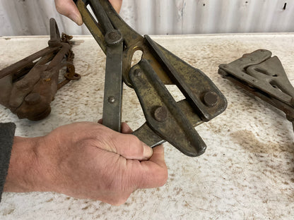 Vintage Wire and Cable Pullers