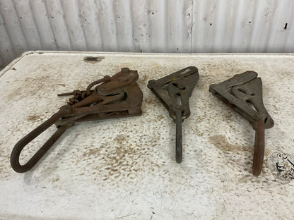 Vintage Wire and Cable Pullers