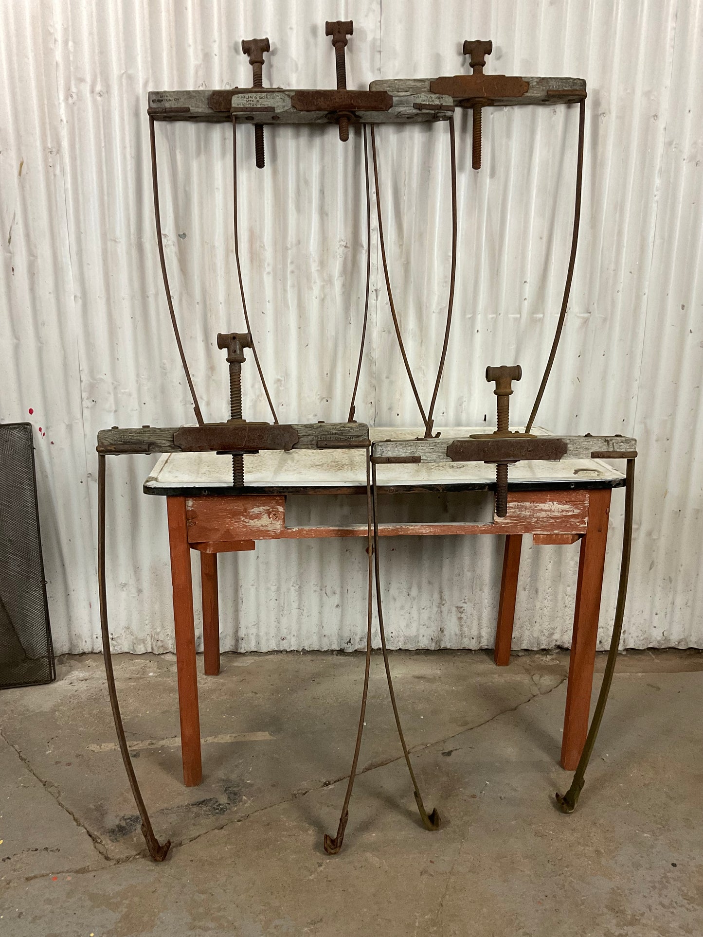 Vintage Barrel Presses