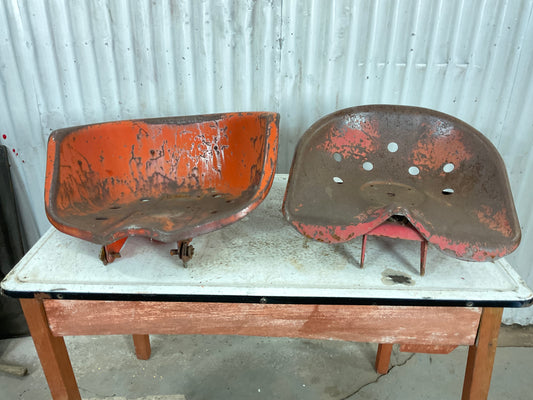 Large Metal Tractor Seats
