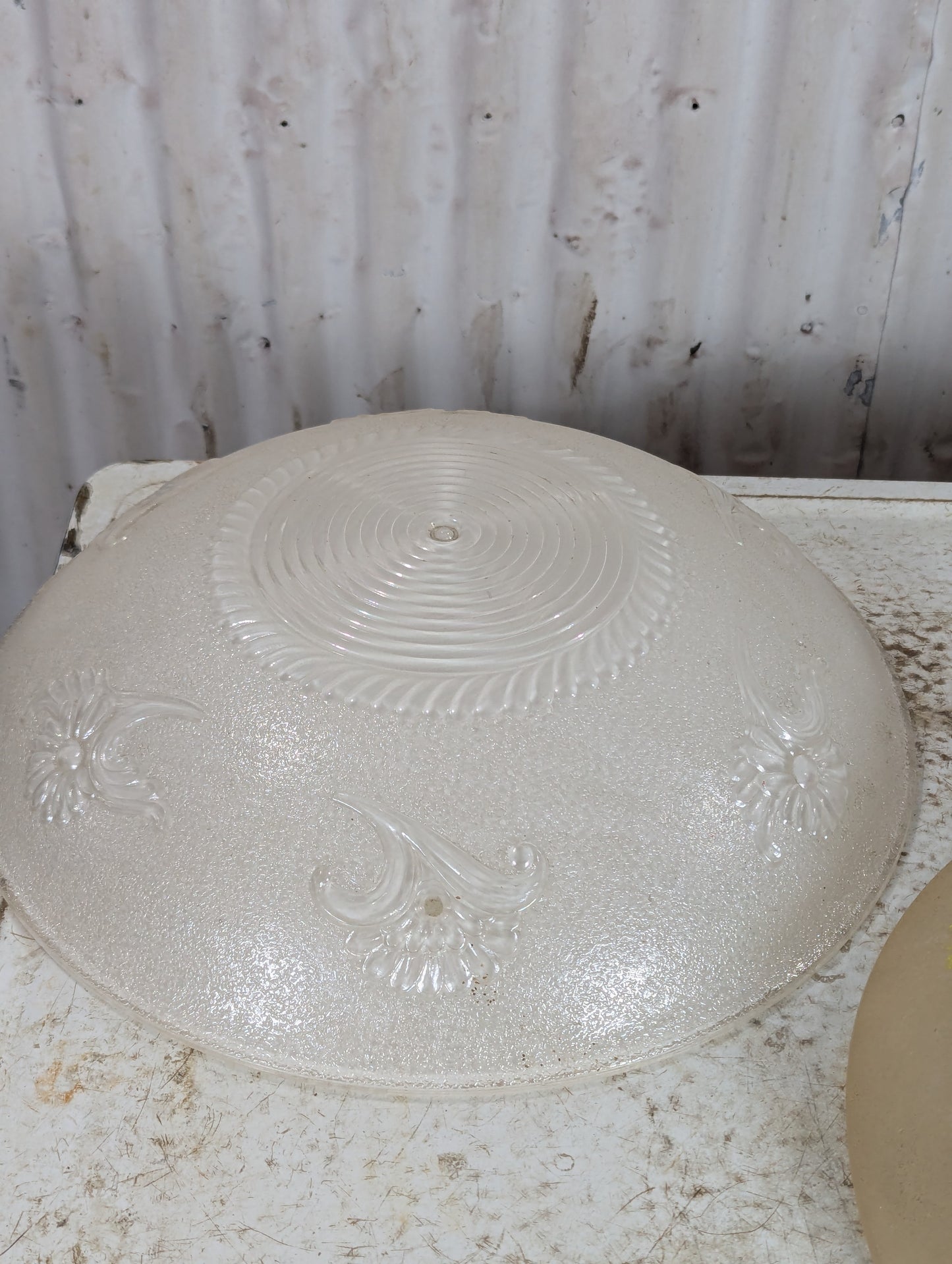 Vintage Glass Domer Light Shades