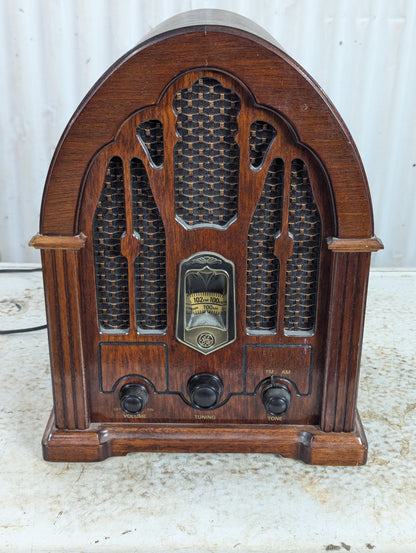 Reproduction Vintage GE Tombstone Style Radio Model 7-41 OOJA