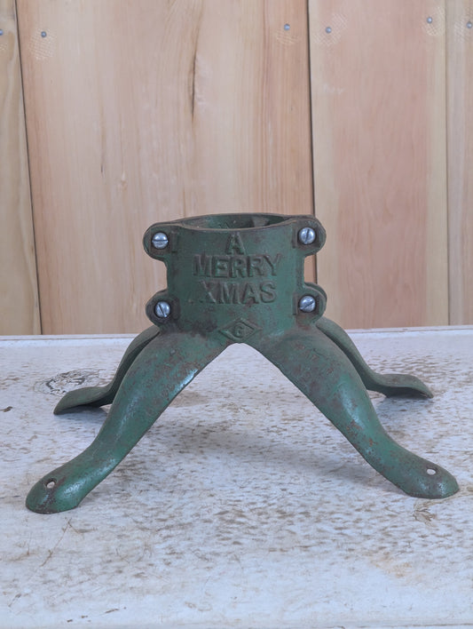 Vintage Smart Brockville Cast Iron Christmas Tree Stand