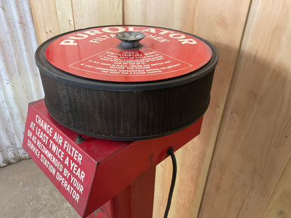 Vintage Purolator Filtair-Chek with Stand