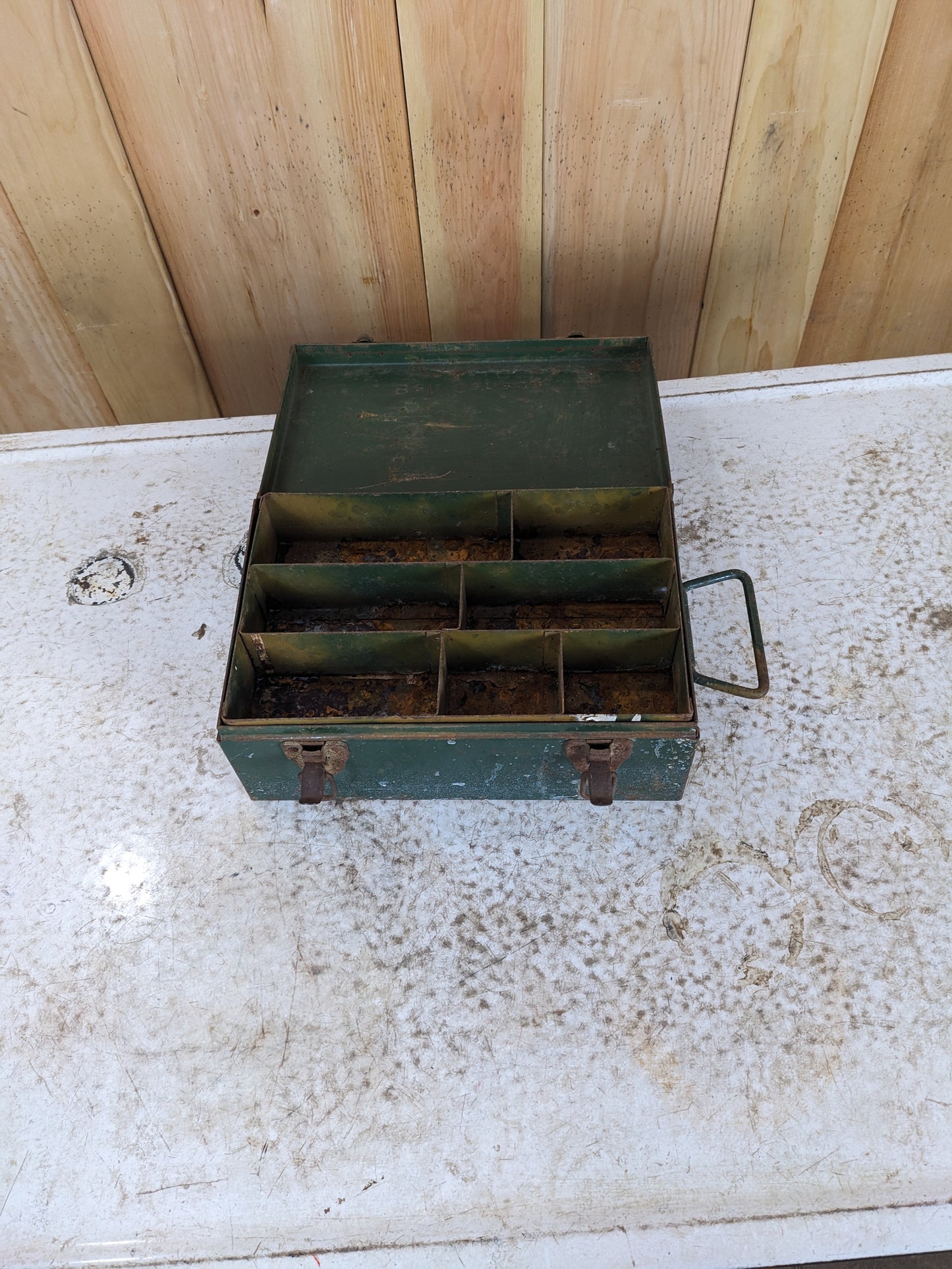 Vintage Bell Canada Metal Box