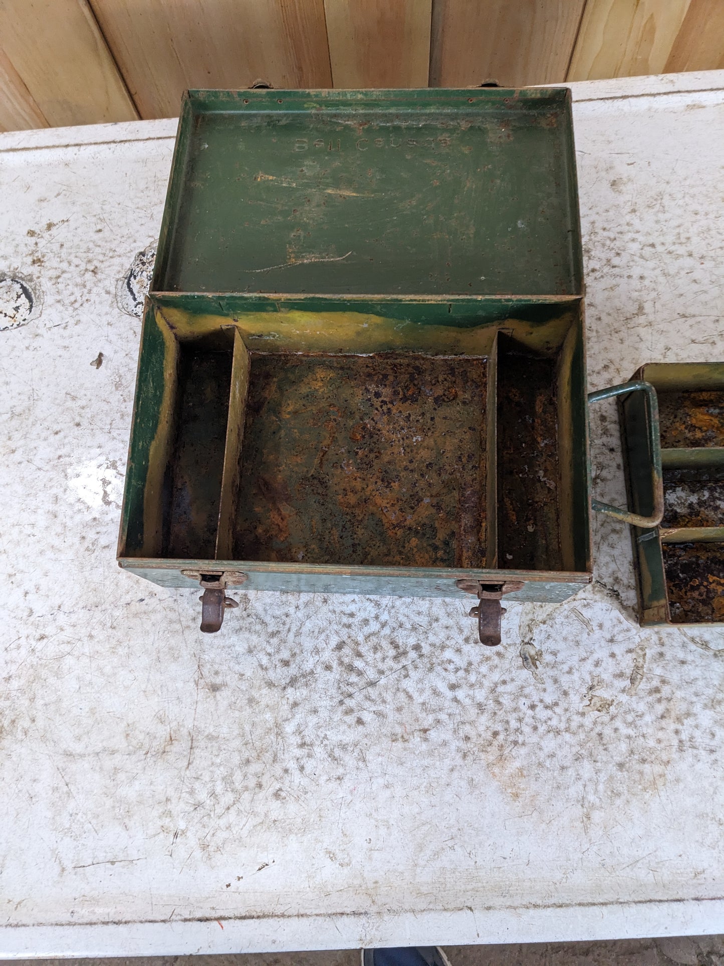 Vintage Bell Canada Metal Box