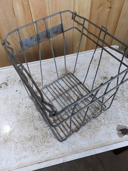 Vintage Burnbrae Farms Wire Egg Carton Holder
