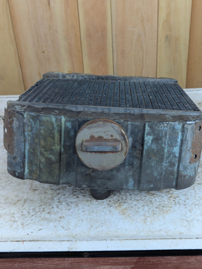 Antique B. F. Avery Tractor Copper Rad
