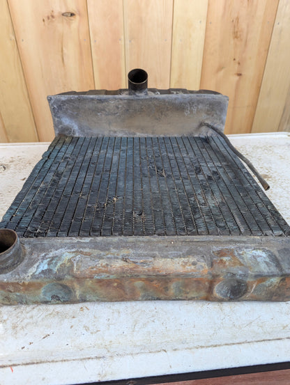 Antique B. F. Avery Tractor Copper Rad