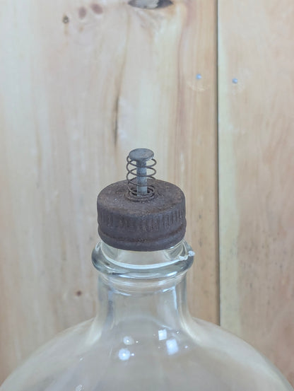 Antique Glass Fuel Jars