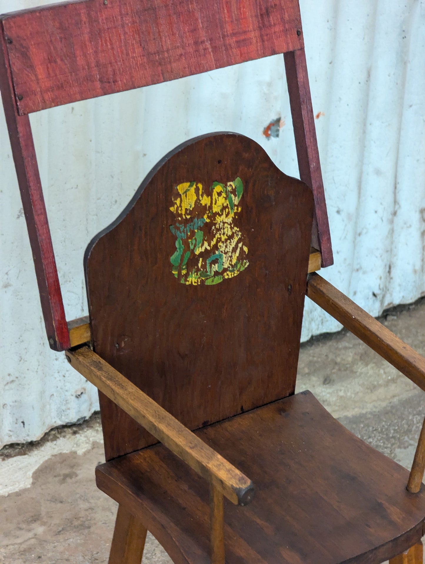 Antique Doll Highchair
