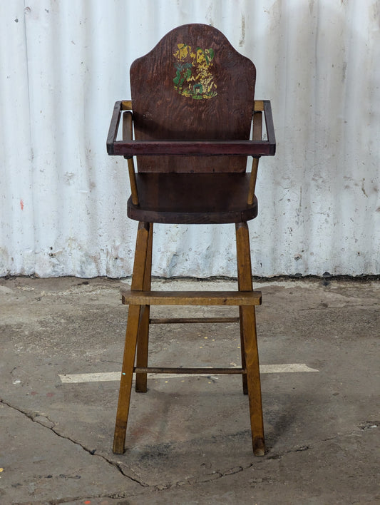 Antique Doll Highchair
