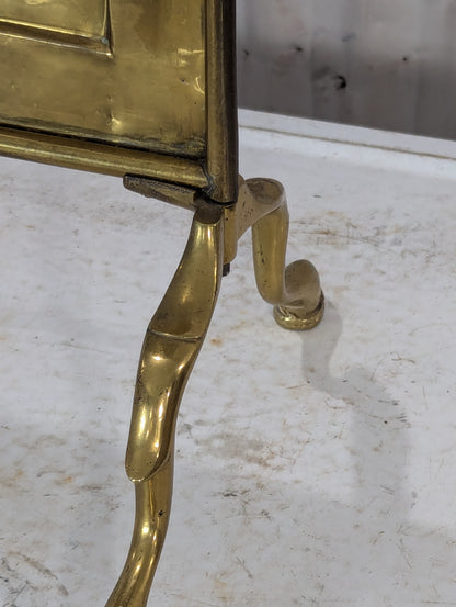 Vintage Brass Fireplace Screen