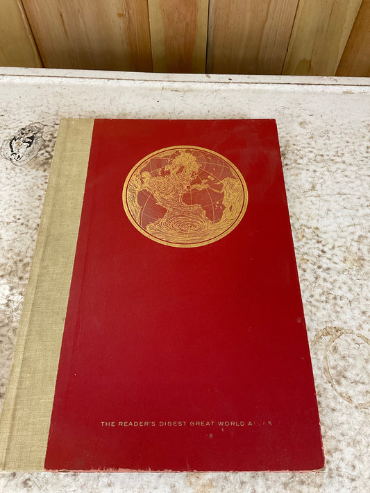 Vintage Readers Digest Great World Atlas 1971 Third Edition