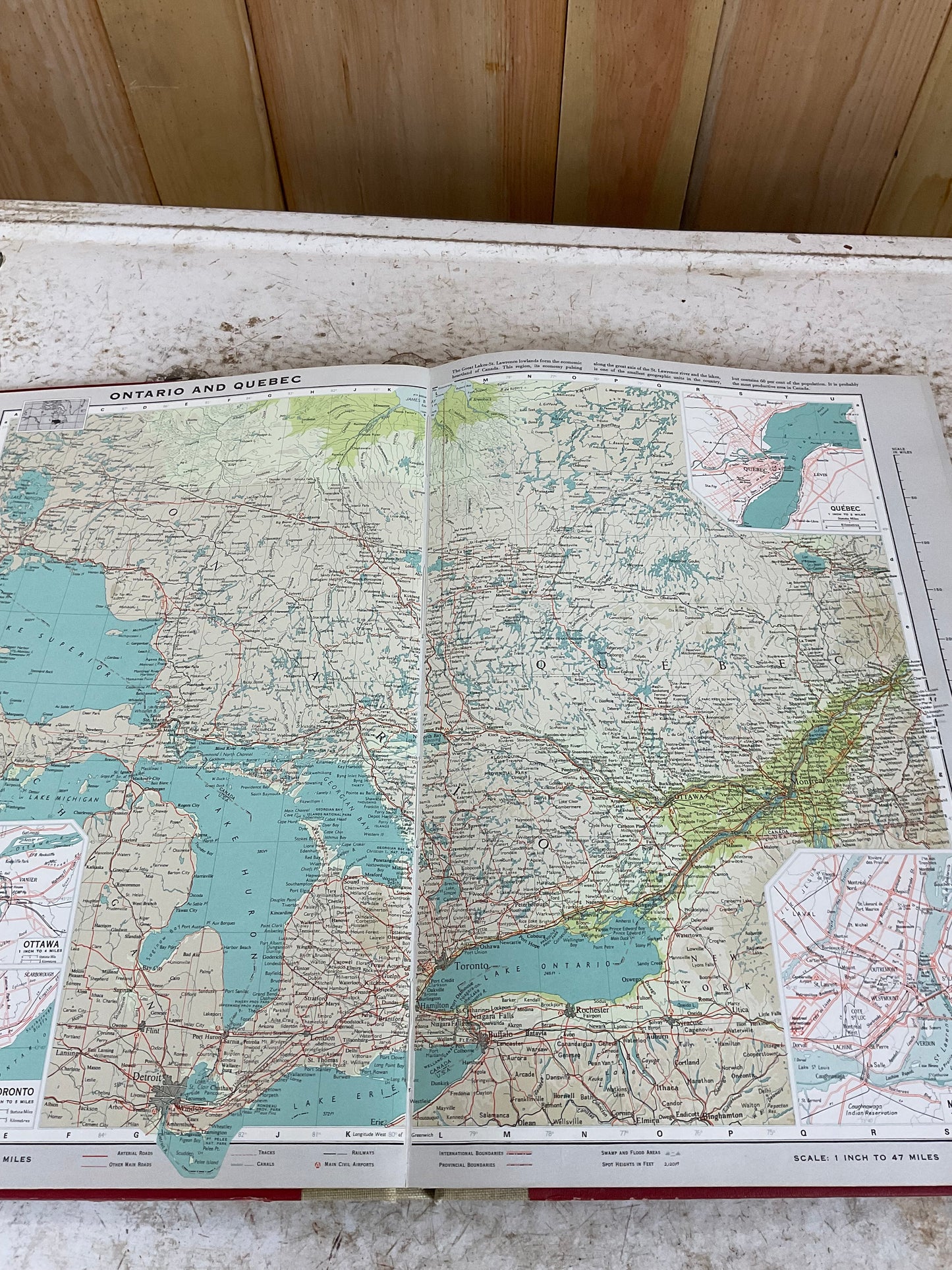 Vintage Readers Digest Great World Atlas 1971 Third Edition