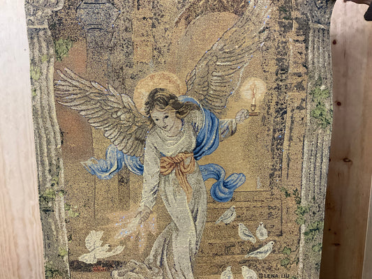 Vintage Angel of Light Wall Decorative Tapestry