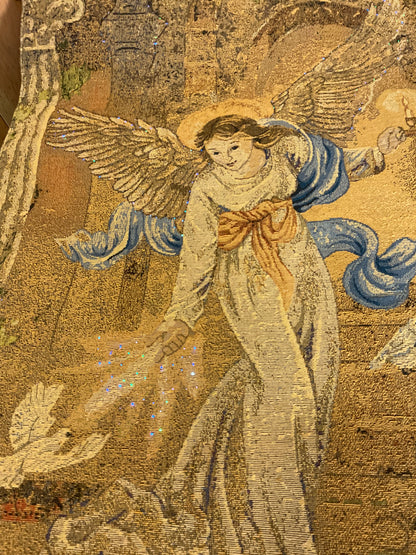Vintage Angel of Light Wall Decorative Tapestry