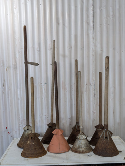 Vintage Laundry Plungers