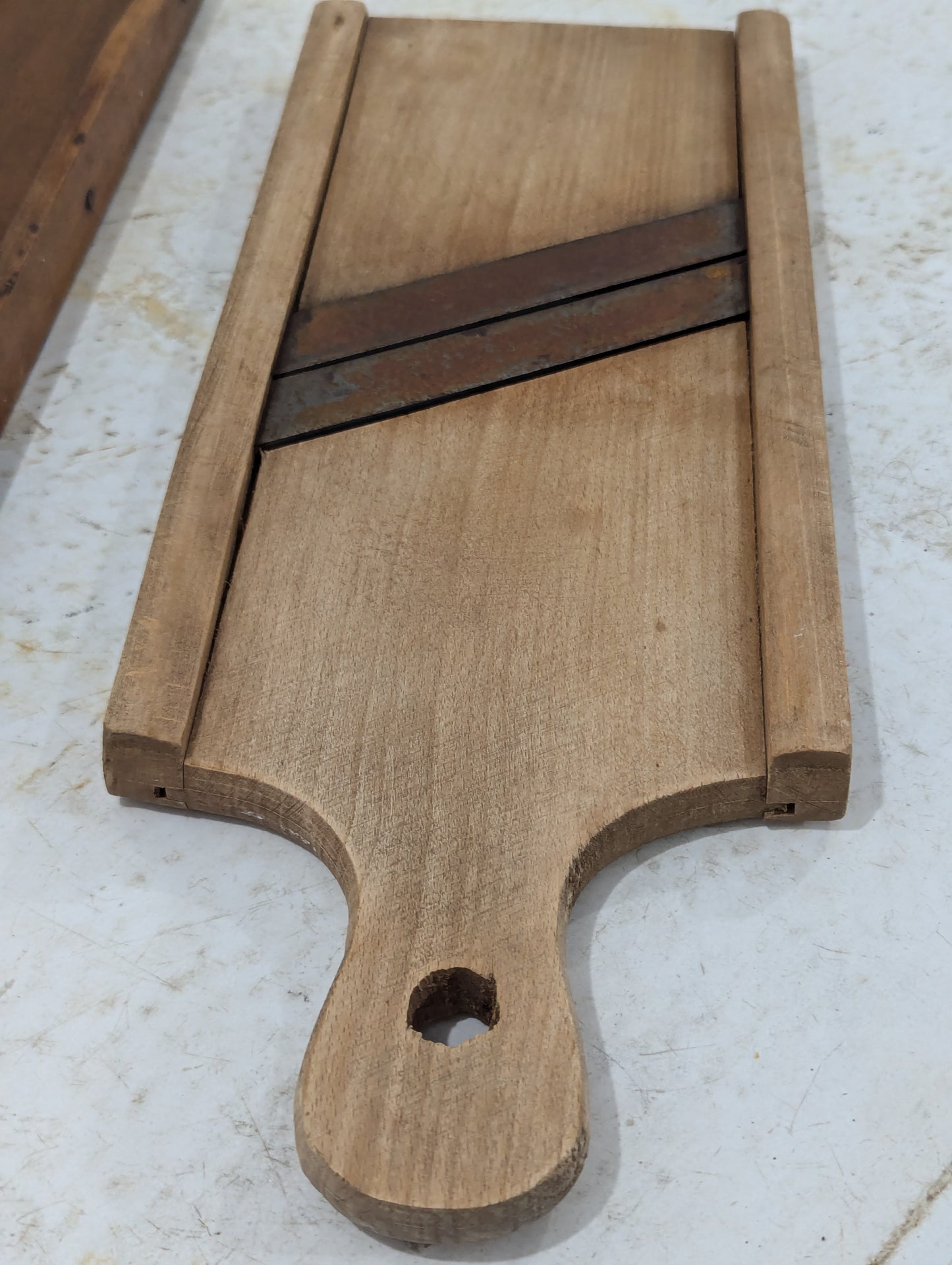 Vintage Wooden Cabbage Shredders