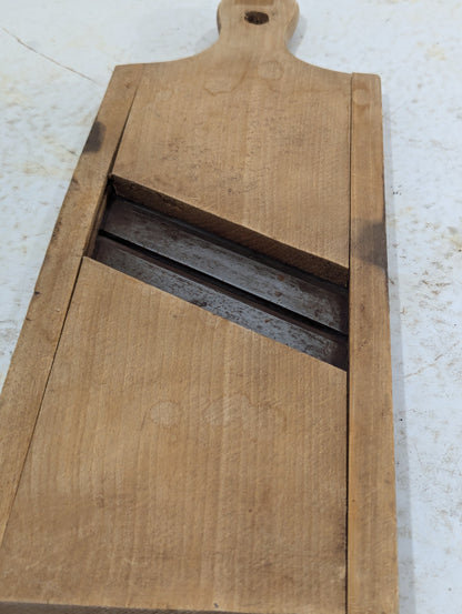 Vintage Wooden Cabbage Shredders