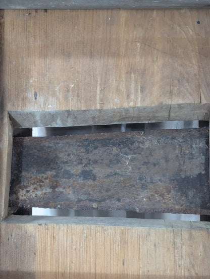 Vintage Large Handcrafted Wooden Cabbage Shredder