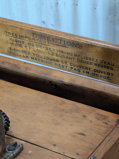 Antique Wooden Washing Machine