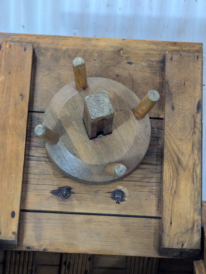 Antique Wooden Washing Machine