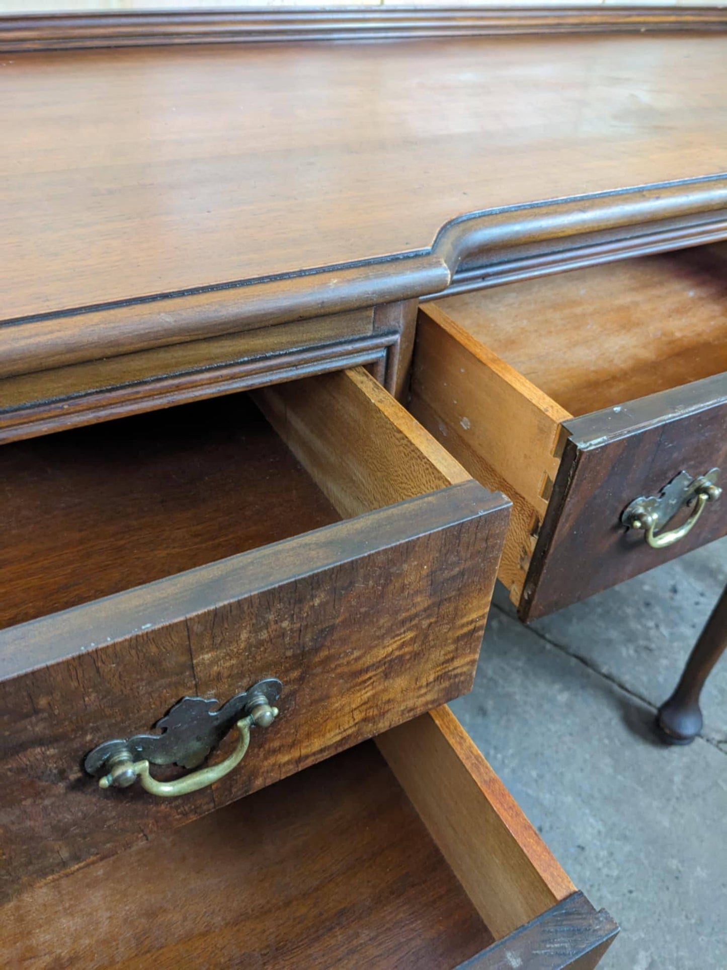 Antique 5 Drawer Desk