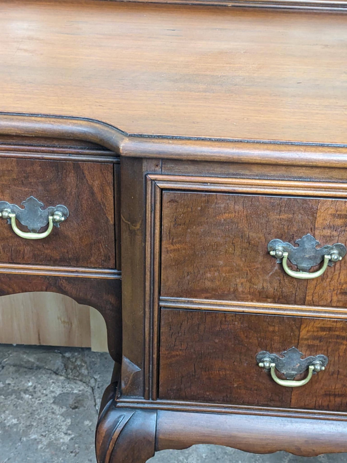 Antique 5 Drawer Desk
