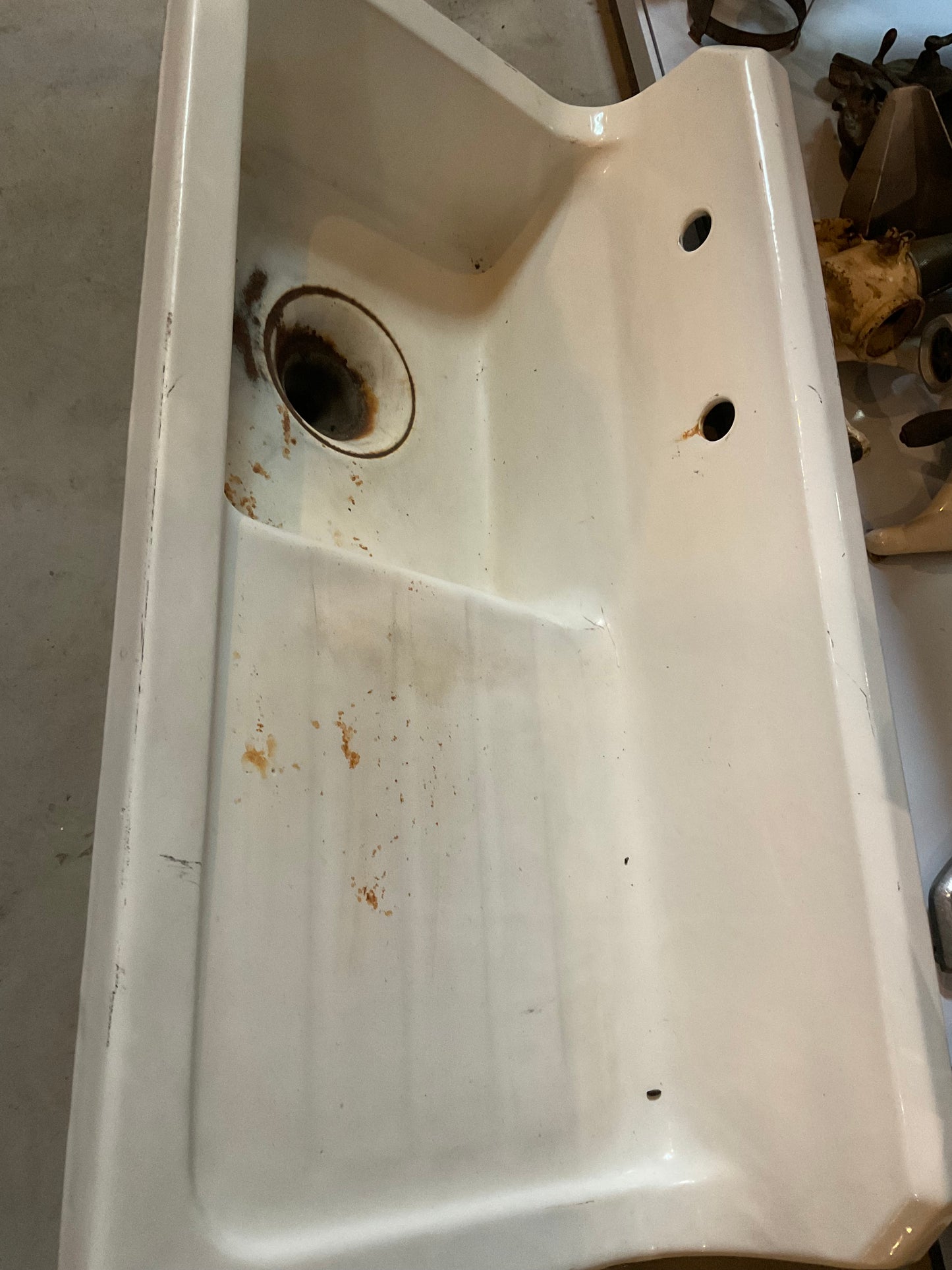 Large Porcelain Kitchen Sink