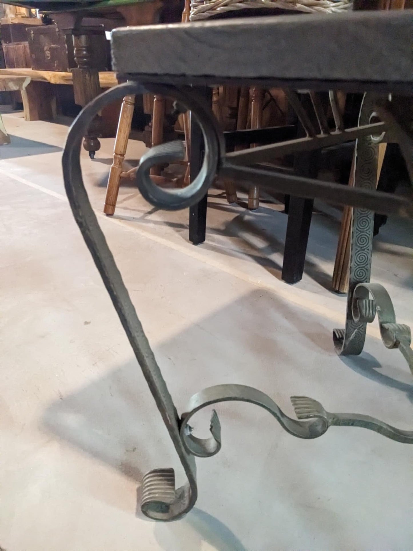 Rustic Square End Table