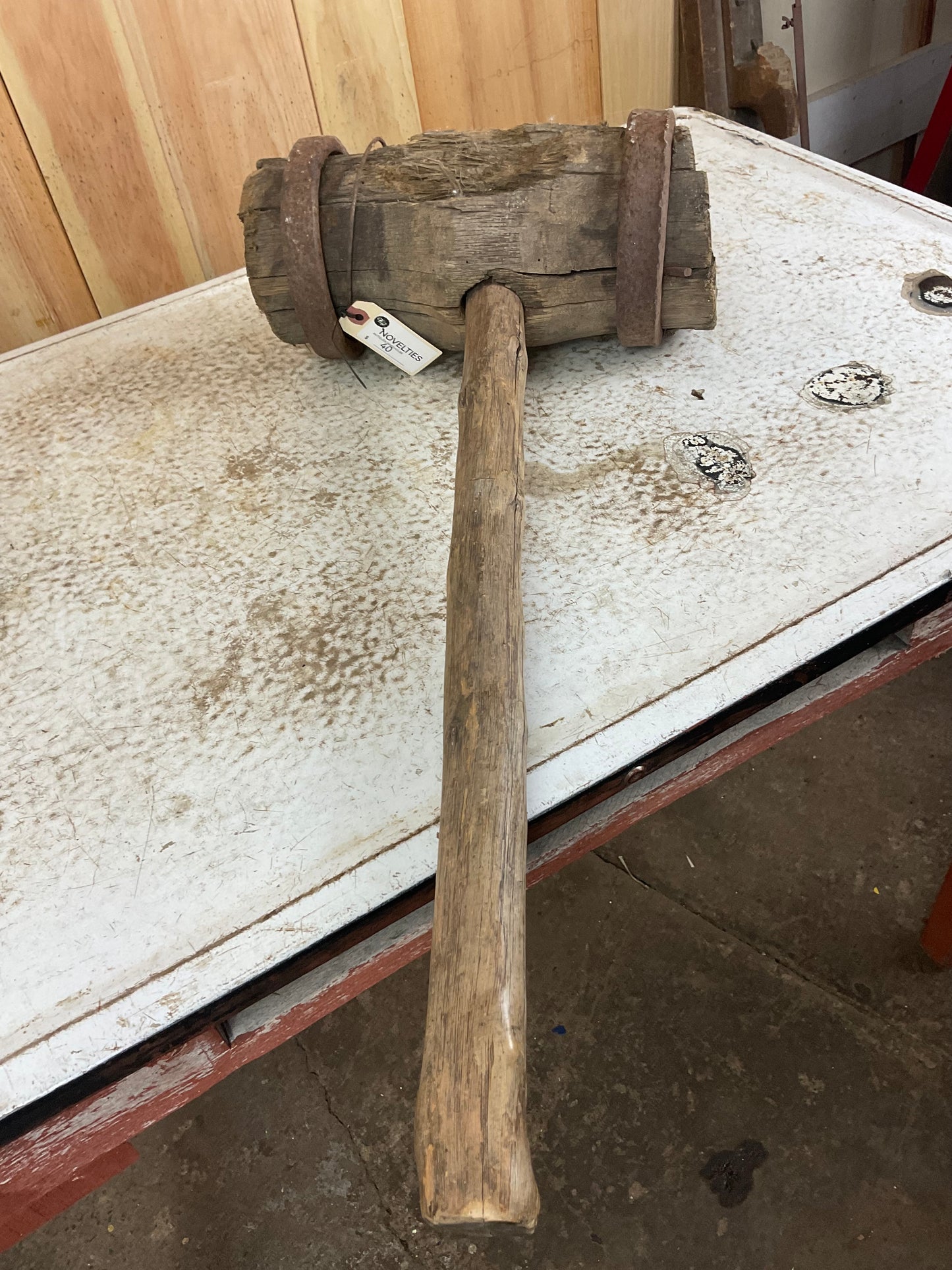 Vintage Wooden Mallet