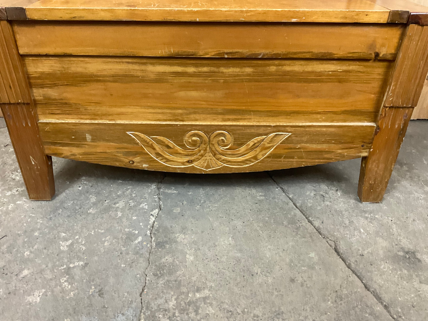 Rustic Pine Bench