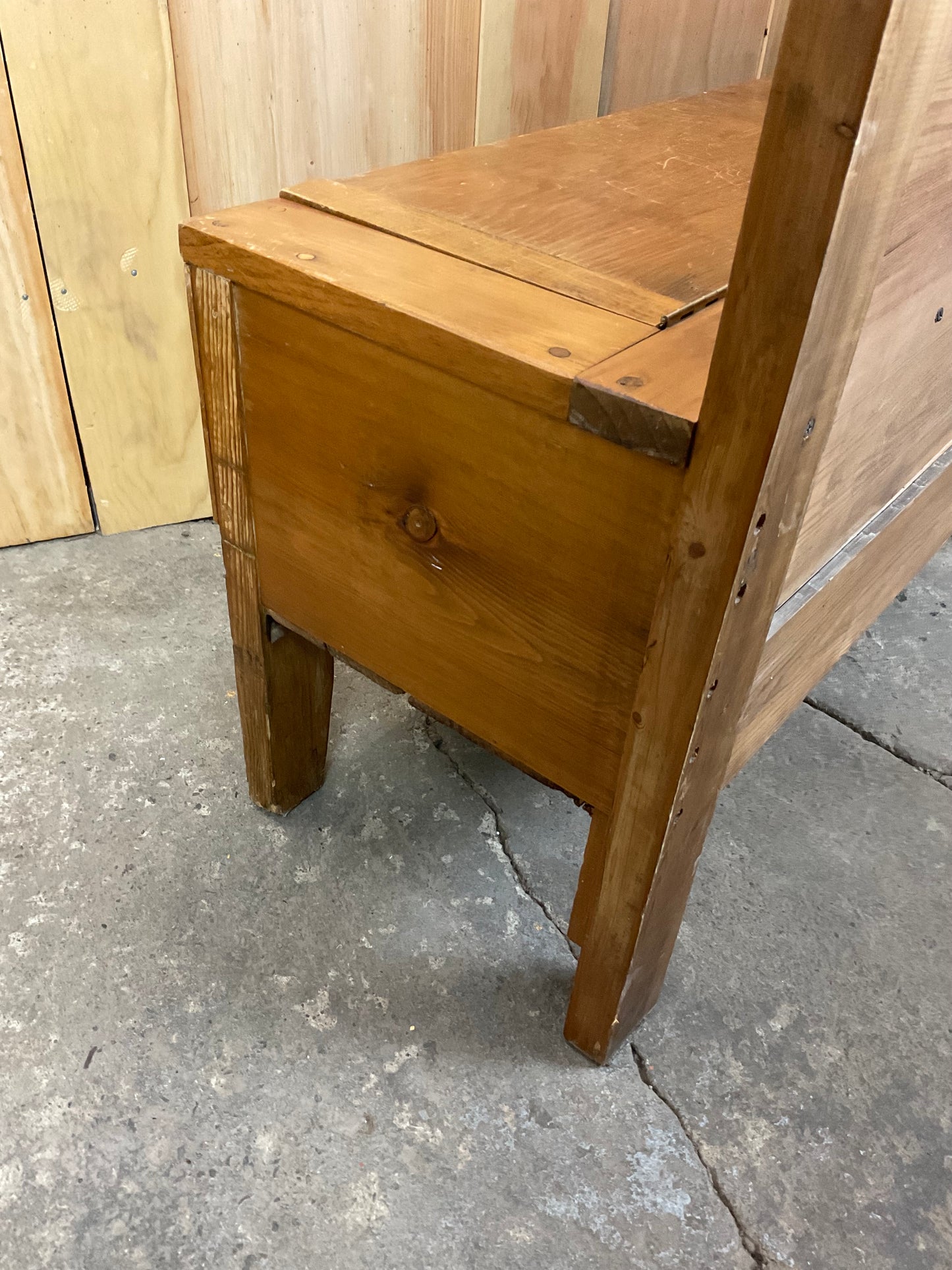 Rustic Pine Bench