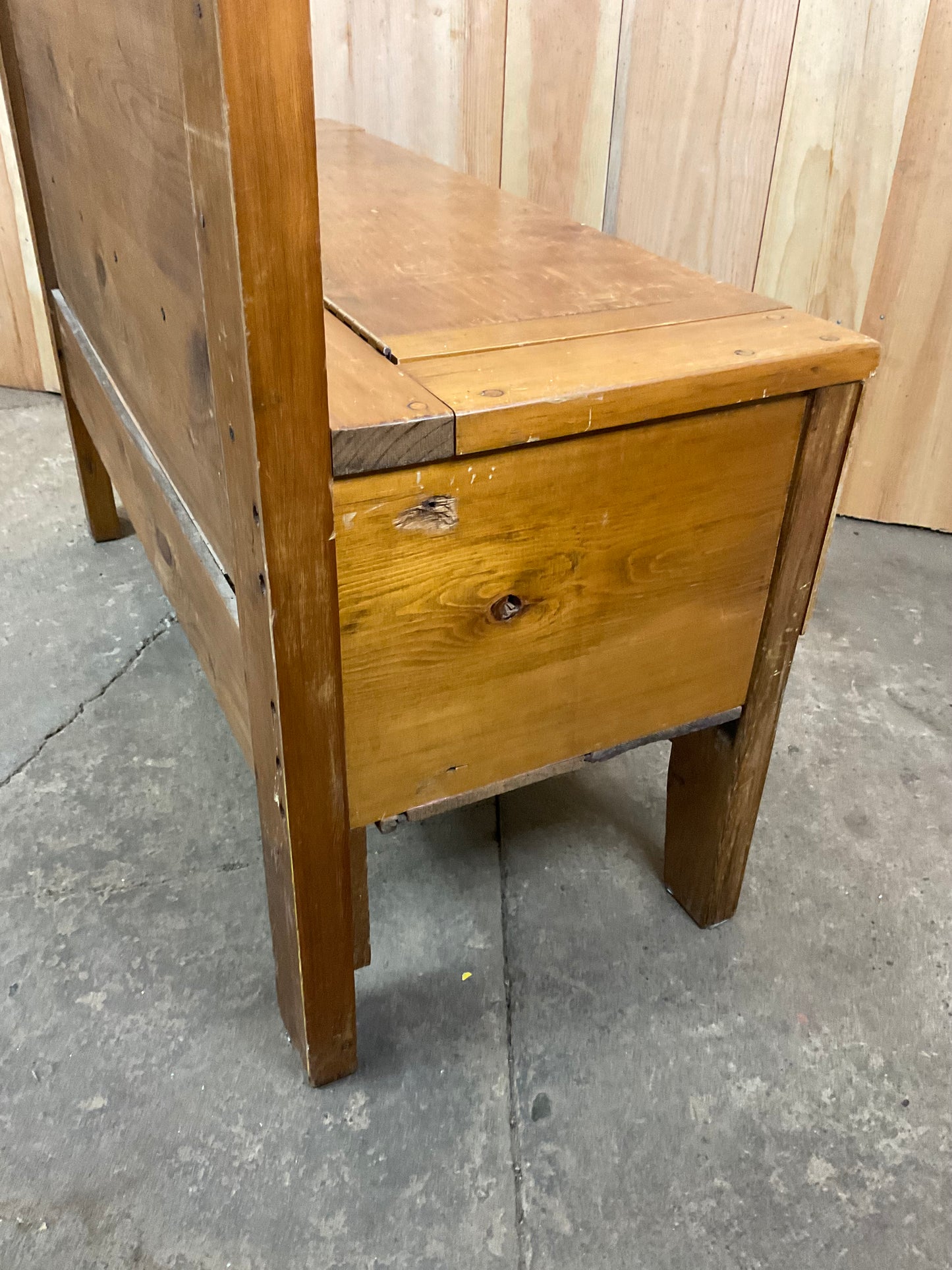 Rustic Pine Bench