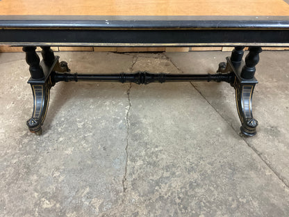 Napoleon III Ebonized Style Coffee Table