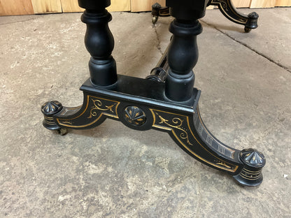 Napoleon III Ebonized Style Coffee Table