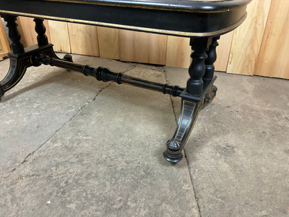 Napoleon III Ebonized Style Coffee Table